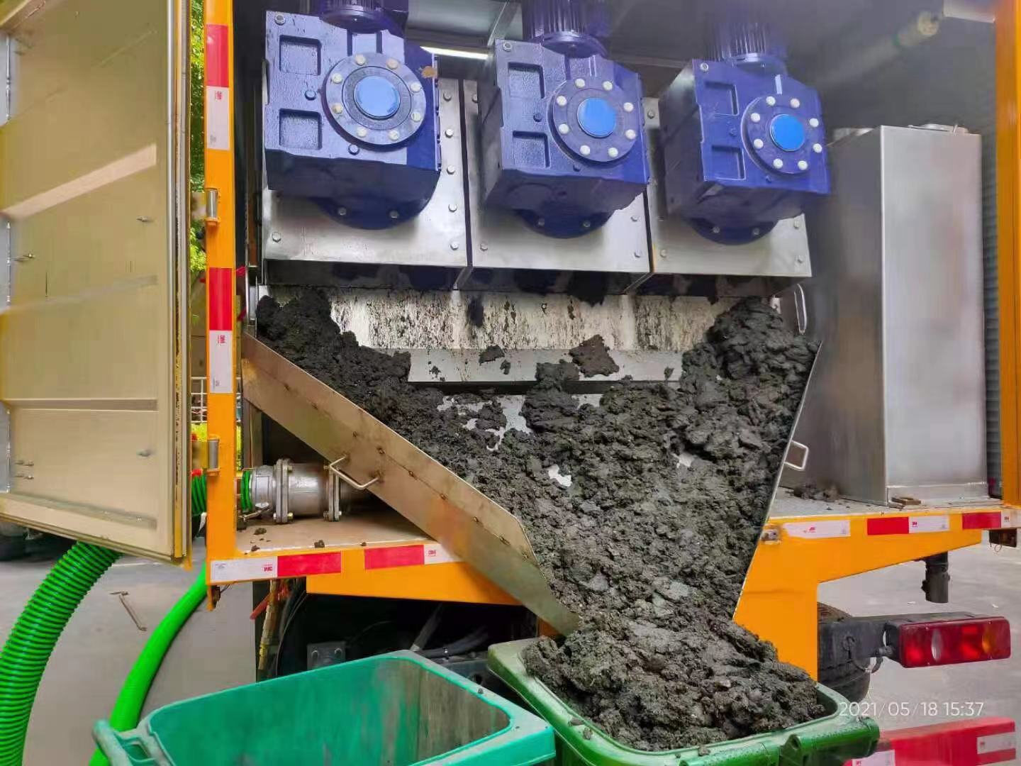 泾县化粪池清掏城市维护站-泥浆净化干湿分离处理